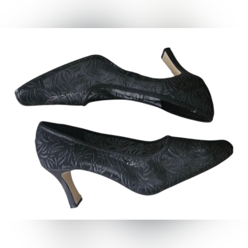 Pierre Dumas Mesh Fabric Heels Women 10M